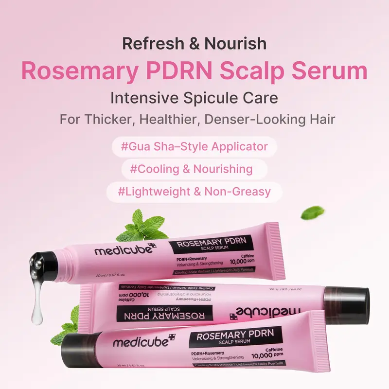 Rosemary PDRN scalp serum pairing