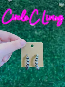 Faux Navajo Earrings - 3 Sizes