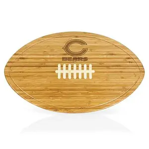 Football Fan Shop Picnic Time Kickoff Cutting Board - Chicago Bears