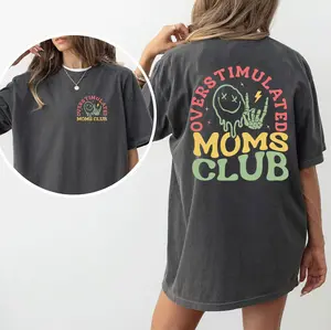 Overstimulated Mom Club Shirt, Mama Shirt, Funny Mama Shirt, Mother Day Gift
