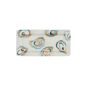 Oyster Glass Platter