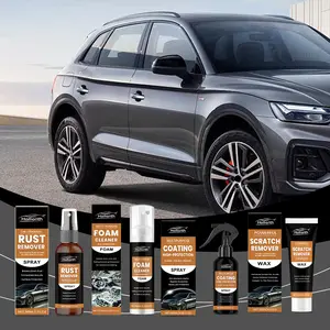 Homonth Car Scratch Removal Cream Multi-functional Cleaning Rust Repair Paste 120g Easy Use for Metal Corrosion Prevention
