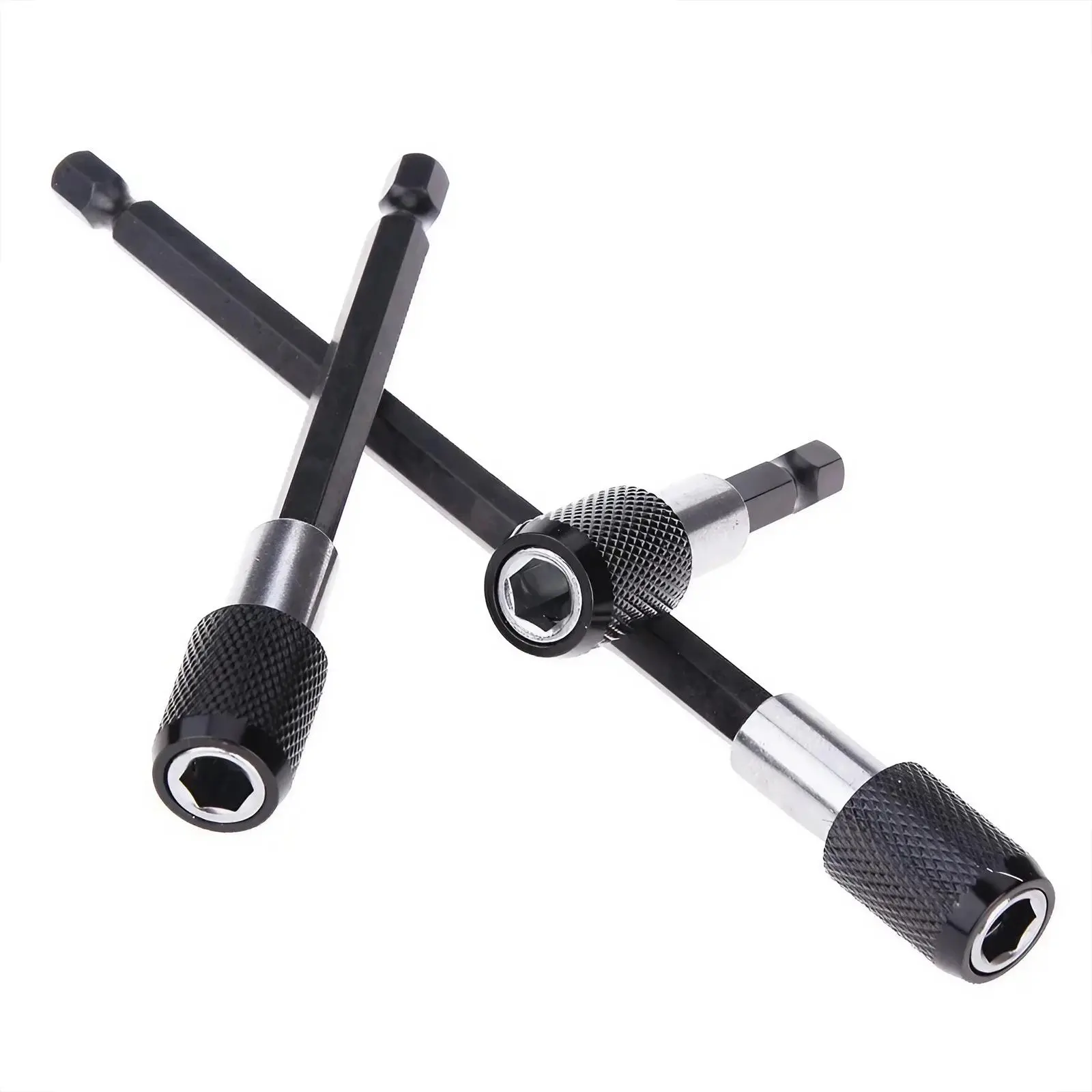 Hex Shank Screw Driver Extension Bit, Christmas Gift Quick Release Holder Tool Set for Tool Box, Magnetic Extension Chuck Adapter Set, Screwdriver Bits Set, Screwdriver Components, Professional Power Tool Accessories, High Quality Hardware