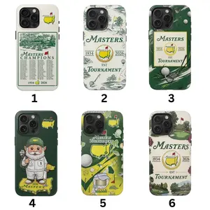 Masters Tournament 2026 Golf Phone Case for iPhone – Cute Golf Graphic Phone Case, Fashion Protective Case, Trendy Phone Accessory Gift for Boyfriend & Girlfriend