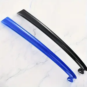 1 extra long plastic shoe corner, a durable and non bending shoe corner helper, suitable for home and hotel use.