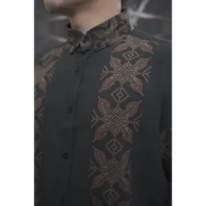 Black, Gold, Magenta - Bayabas Polo Short Sleeve