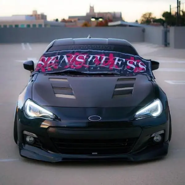 Senseless Black "Meaningless" Nobori Flag