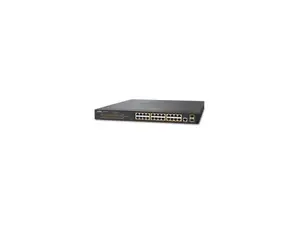 Planet GS-4210-24P2S 24-Port 10/100/1000T 802.3at PoE + 2-Port 100/1000X SFP Managed Switch