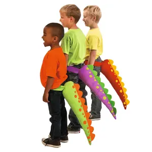 Plush Dinosaur Tails - 6 Pc.