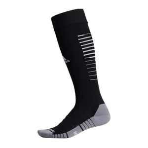 Soccer Socks Black Grey with White Stripes, Comfortable Fit, Ideal for Soccer and Other Sports