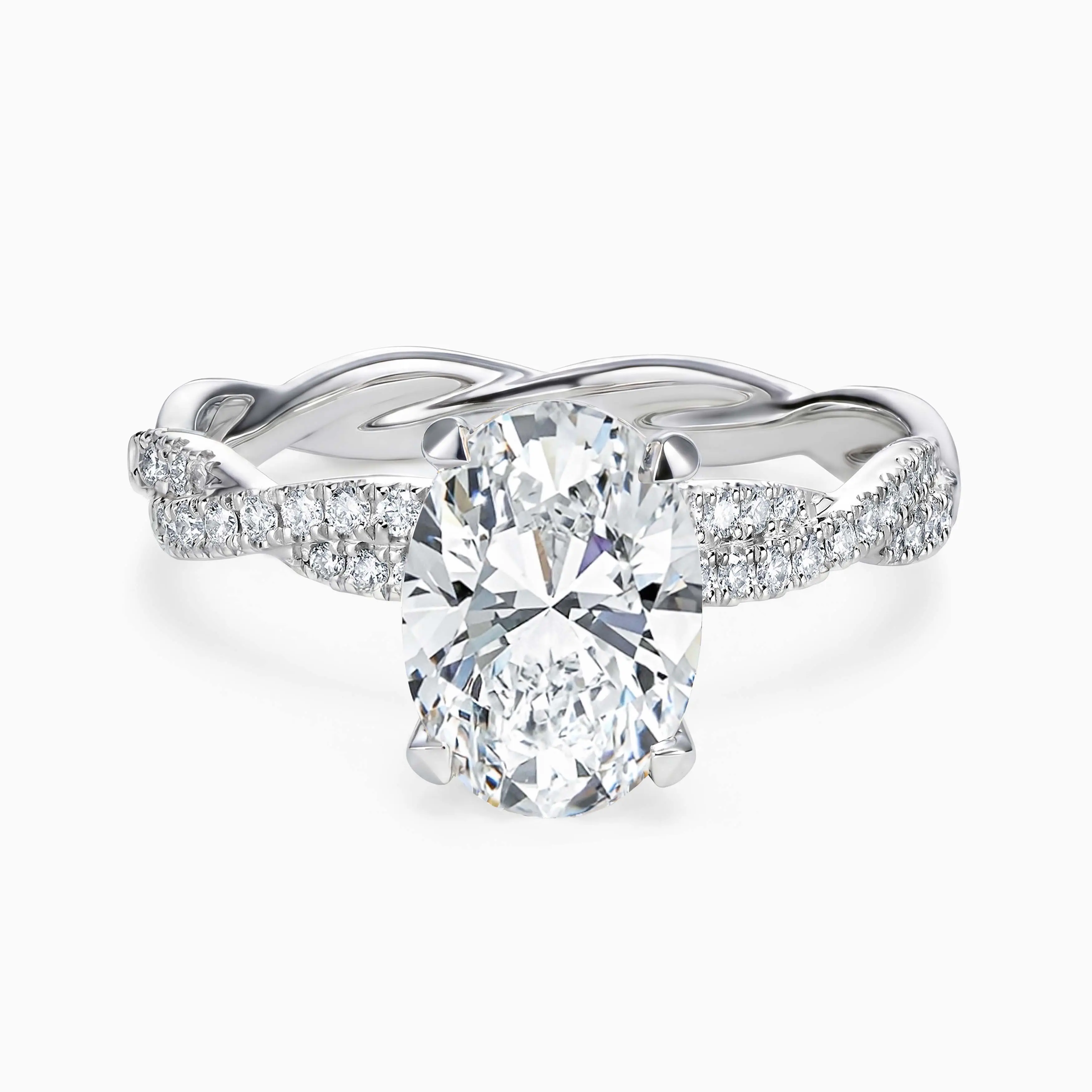 DARRY Lab-Grown Eternal Twisted Engagement Ring