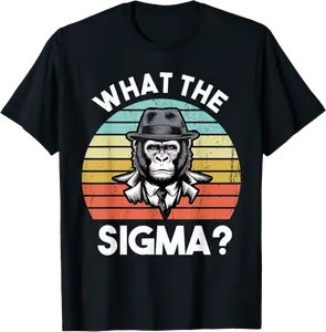What The Sigma? Dank Meme Zoomer Brainrot Quote T-Shirt - Robertbobby Shop 68B0DH1VSP1Y