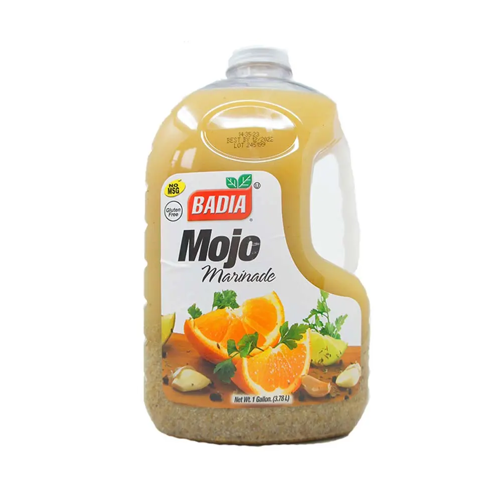Badia Mojo Marinade 1 Gallon – Authentic Citrus Garlic Marinade for Meats & Grilling