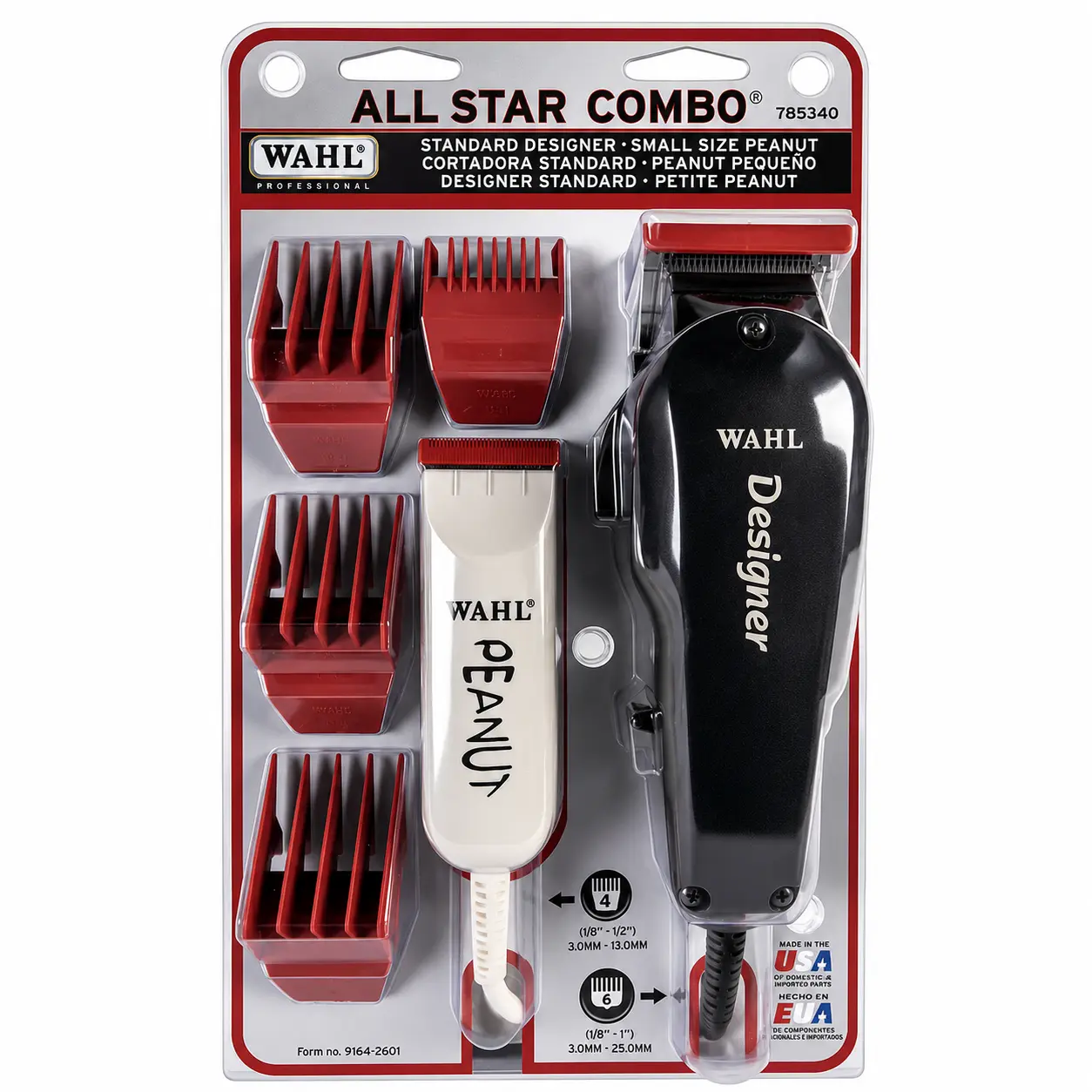 Wahl Designer & Classic Peanut All Star Combo Set 8331