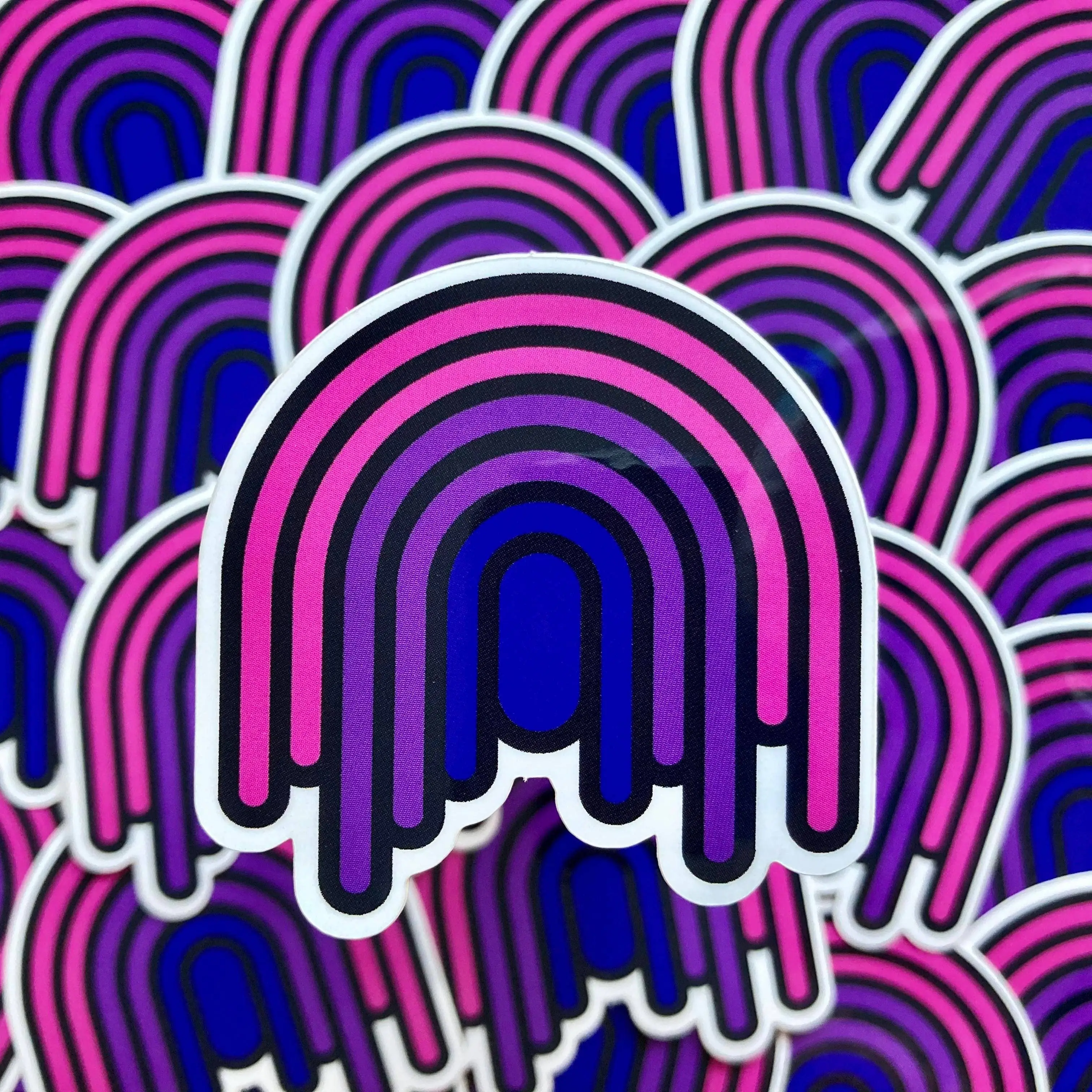 Bisexual Rainbow Sticker