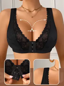 3-Pack Women's Wireless Sports Bras, Comfortable Breathable Design, Ideal for Active Lifestyle, Perfect Gift for Her, Yoga Bra