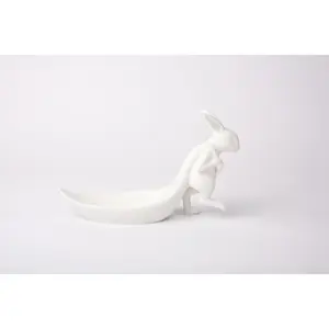 Hare & Tail Decorative Tray – 3D Printed Whimsy with Purpose