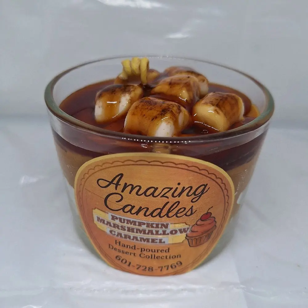 Pumpkin Marshmallow Caramel Candle