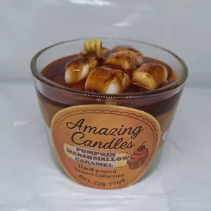 Pumpkin Marshmallow Caramel Candle