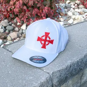 The Crusader Flexfit (White) Hat - Unisex