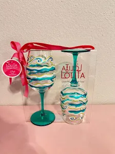 Ocean Dreams Wine Glass- Set of 2