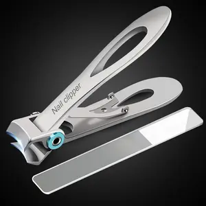 SZHLUX Nail Clipper Ultra Wide Jaw Opening Fingernail and Toenail Clippers Set for Thick Nails Cutter for Ingrown Manicure,Pedicure,Men & Women Big