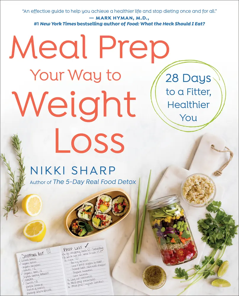 Used Softcover Book - Meal Prep Your Way to Weight Loss: 28-Day Program for Health, Feel Great & Change Life: A Cookbook by Nikki Sharp (English), Ballantine Books