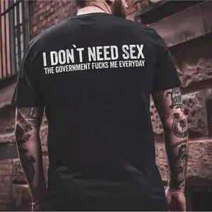 Clear Message Unisex T shirt with No Sex Content Comfortable Casual Wear