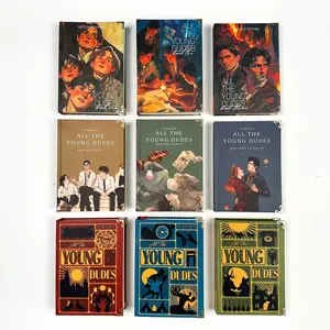 All The Young Dudes Hardcover Saga | Special Edition Books | Complete 3-Volume Bookshelf Collection