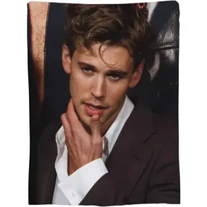 Austin Butler Blanket Bedding Fleece Blanket Soft Throw Blankets Lightweight Anti-Static Blanket - 3 Sizes