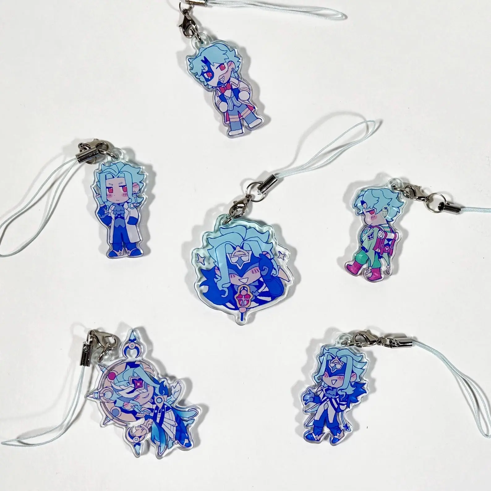 Dottore Keychains Genshin Impact Gacha Acrylic Keychain, Great For Daily Use Or As Thoughtful Little Gifts For Your Friends And Yourself