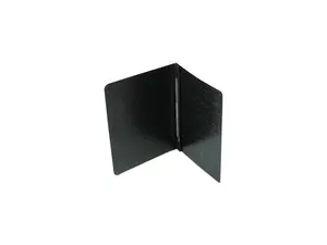 Smead 81152 Side Opening PressGuard Report Cover, Prong Fastener, Letter, Black