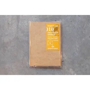 Traveler's Notebook Refill #010: Kraft Paper Folder, Passport Size
