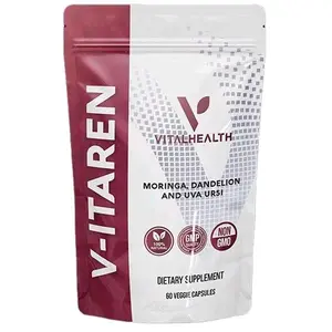 V-ITAREN The Kidney Revitalizer 60 Veggie Capsules. Herbal Supplement Moringa Leaf Supplement