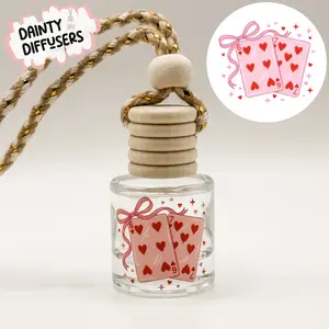 Pink Cards Car Diffuser