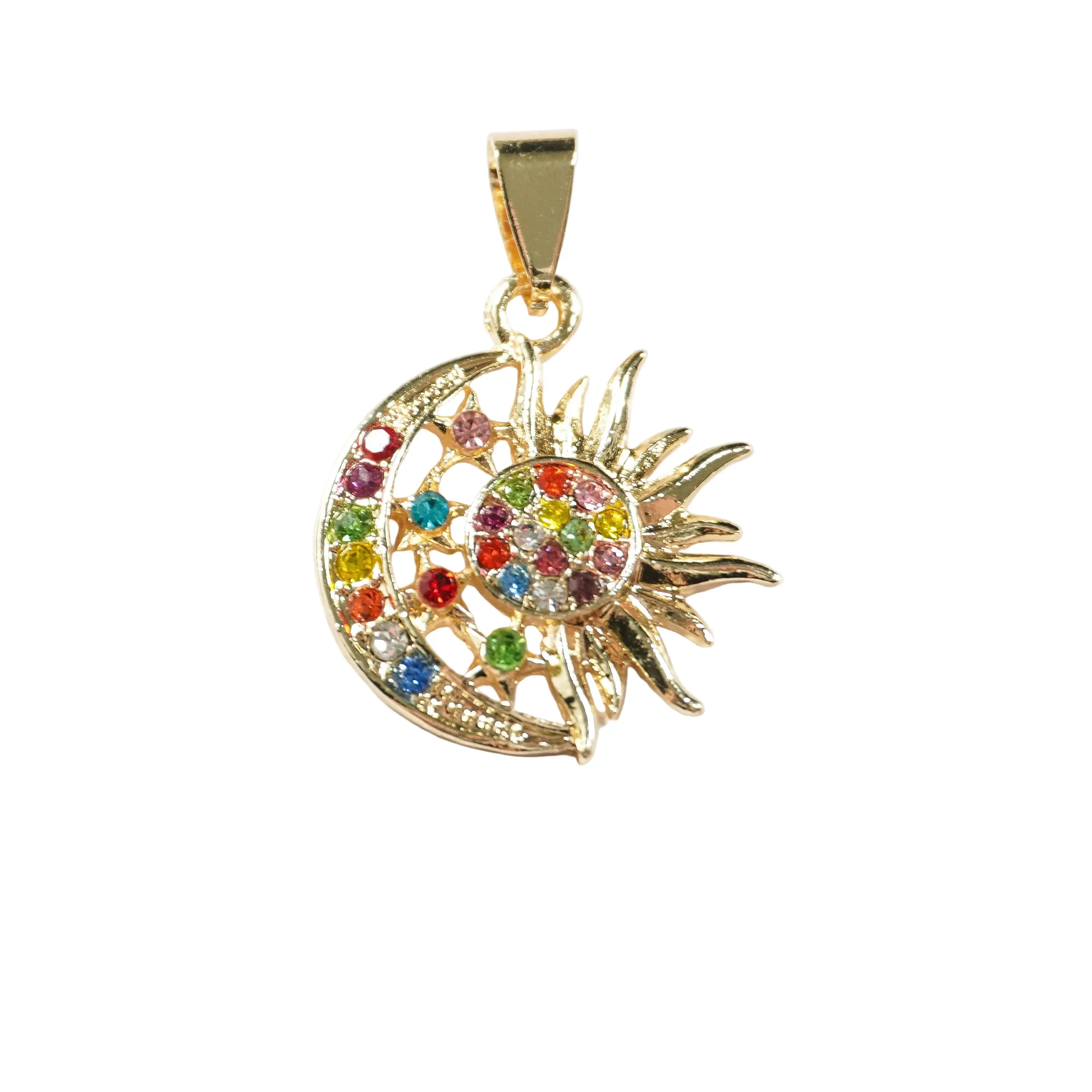 Soluna Sun & Moon CZ Charm