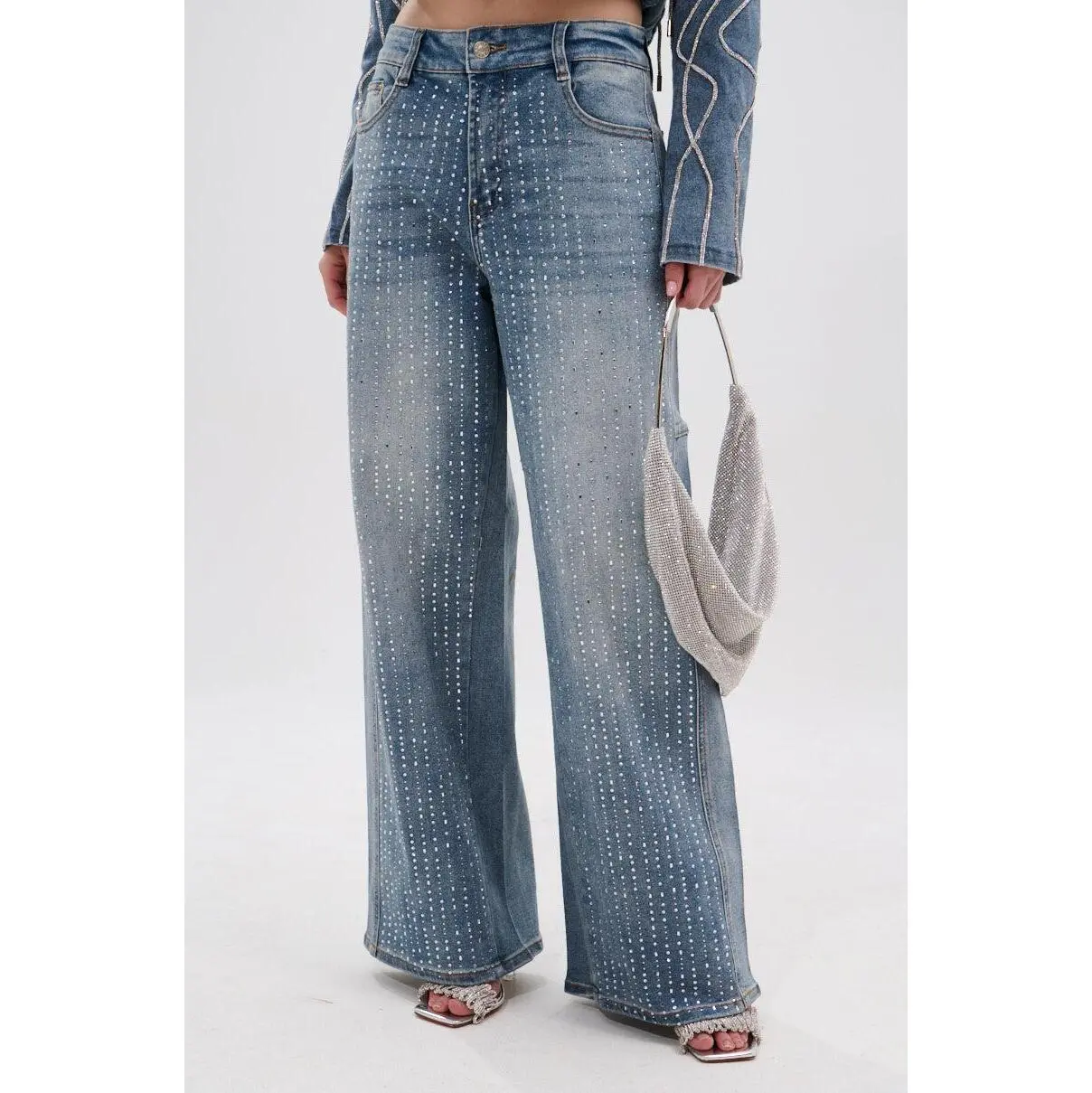 SPARKLE SHINE DENIM PANT