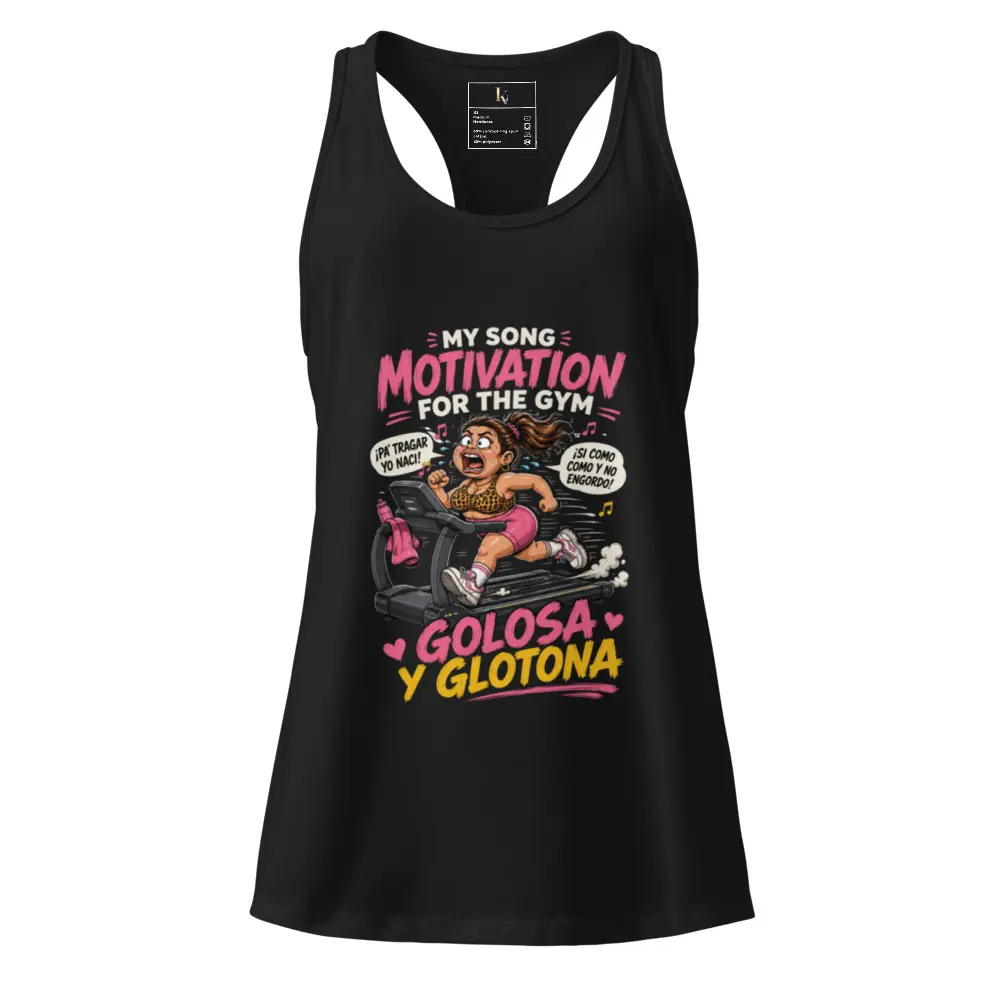 Women’s fitted racerback tank top