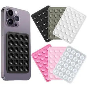 Mixed Color Smartphone Suction Cup Phone Case Mount, Gifts for Boyfriend, Universal Self Adhesive Phone Stand, Phone Holder for Iphone & Android, Smartphone Accessories, Girls Birthday Gift Set, Baddie Gift Cellphone 6-A