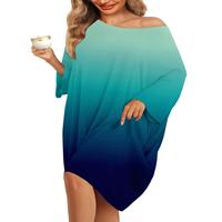 Gradient Teal Green Teal Blue