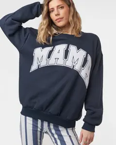 Flocked Mama Sweatshirt