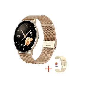 Women's Sports Smartwatch 1.39 Inch, Wireless Calling & Voice Assistant, Message Alerts, Health Monitoring, Dual Strap Design