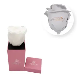 Happy Anniversary! - Square Paper Box (1 preserved Head)