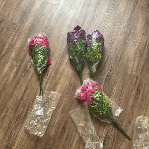 Artificial Flower (16pcs/set), Faux Flower, Decorative Flower for Home Garden, Porch, Window Box, Yard and Seasonal Celebrations, Spring/Summer Decoration, Fruit, Artificial Flower Plant #GLOBAL PICKS