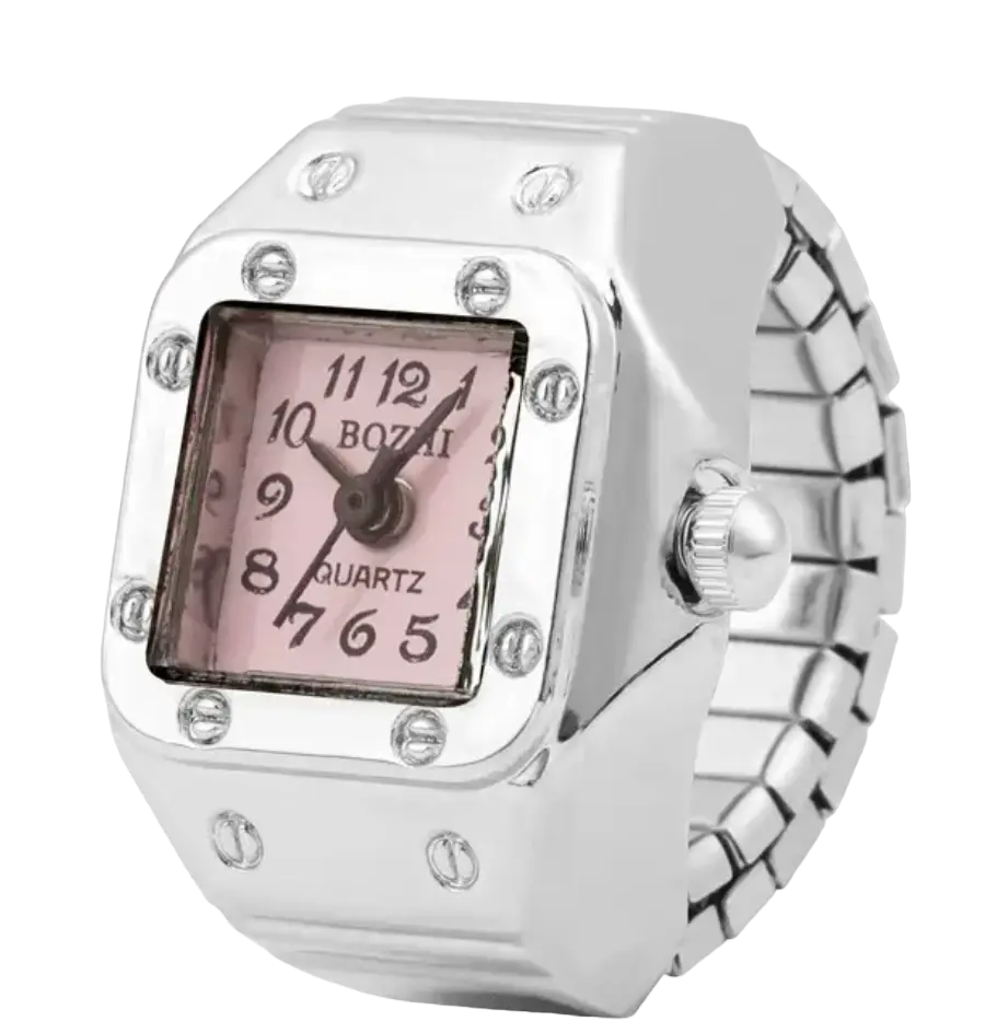 Ring Watch, All Sizes, Color Options, Jewelry, Gift, Luxury