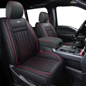 Ford F150 Seat Cover F250 F350 F450, Waterproof Ford F150 Truck Seat Covers Fit for 2015-2026 F150 and 2017-2026 F250 F350 F450 Seat Protectors Cushion Car Seat Decorative
