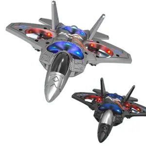 Remote control airplane children's fighter jet model toy for boys EPP foam hover fixed-altitude drone with acrobatic features