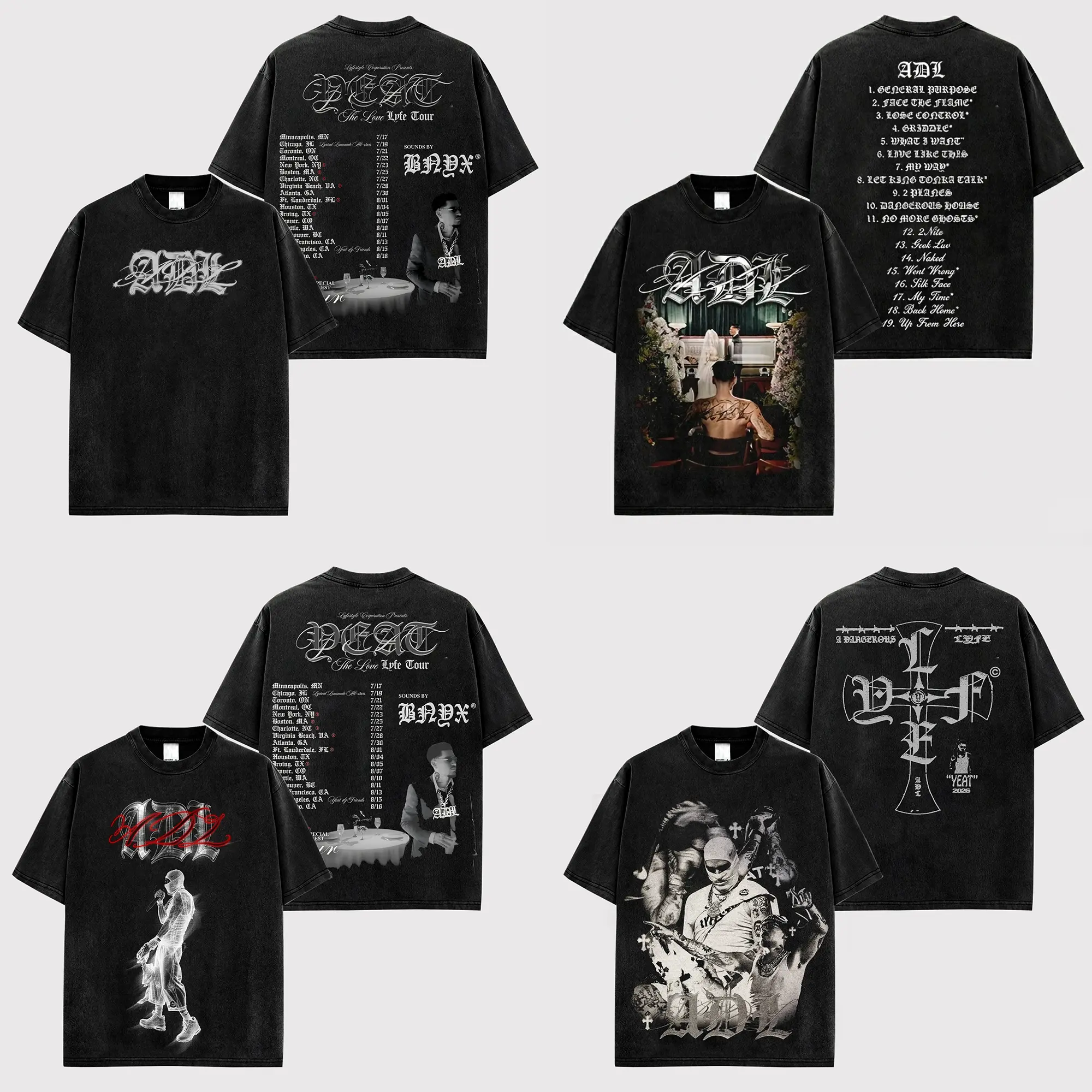 YEAT - ADL New Album 2026 Premium Cotton Shirt, Luh Geeky Fans, Tonka Shirt, Twizzy Fans, Yeat Graphic Tee for Fans Gift Shirt For Music Lover