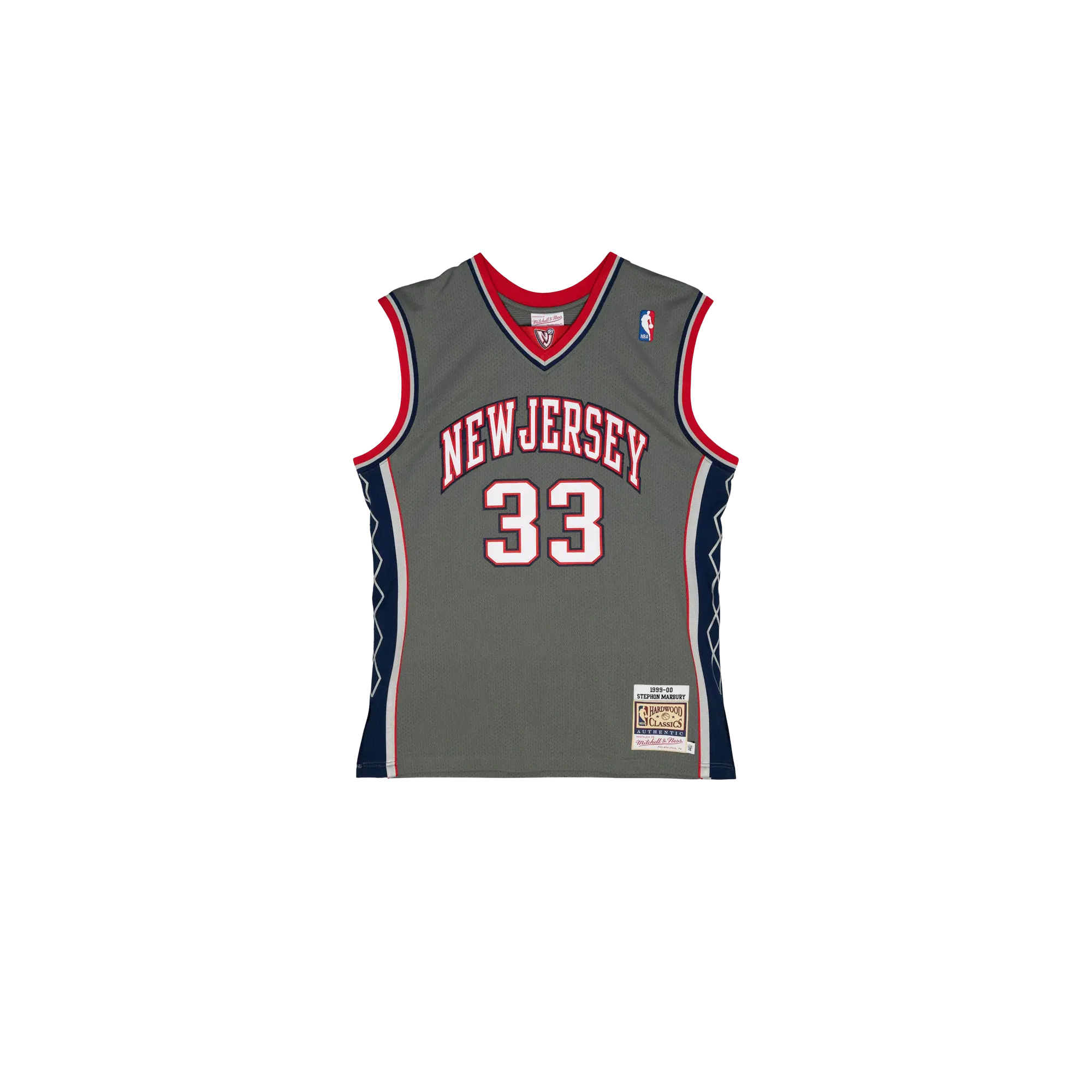 Alternate Jersey "NBA New Jersey Nets 1999 Stephon Marbury" AJY44178 NJN99SMBPWGY