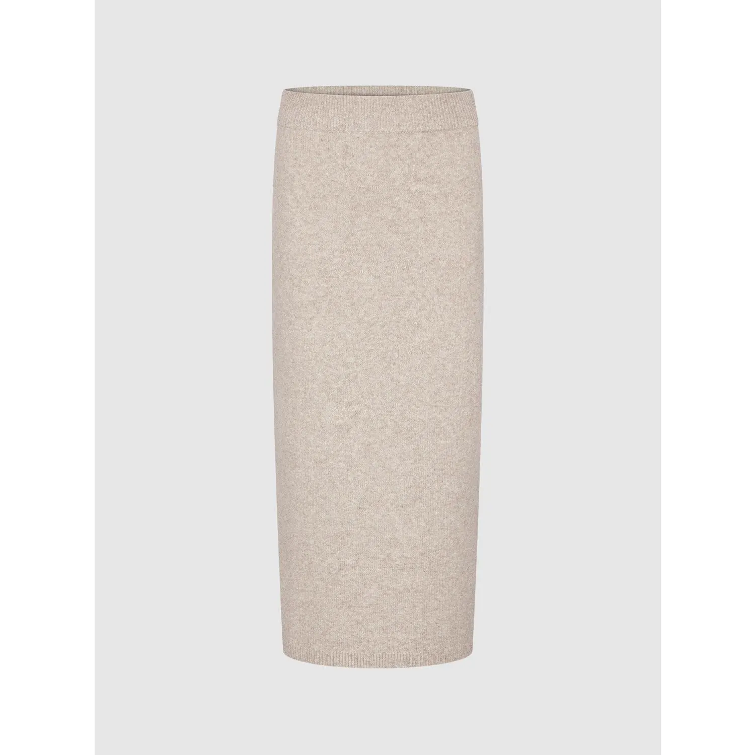 URBAN REVIVO 2026 Women's Minimalist Basic Body-Fit Skinny Knit Skirt - Skirts for Women, Fitted Stretch Fabric, Comfortable Soft Silhouette, Multi-Size Everyday Casual Wear, Body-Fit Skirts